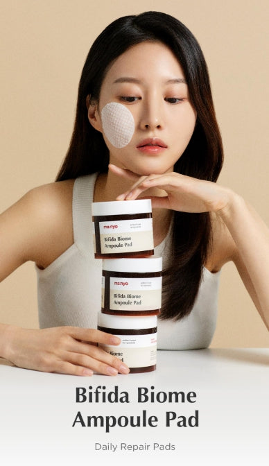 [ma:nyo Factory] Bifida Biome Ampoule Pad | Hydrating & Refreshing Toner Pads | 70 Sheets