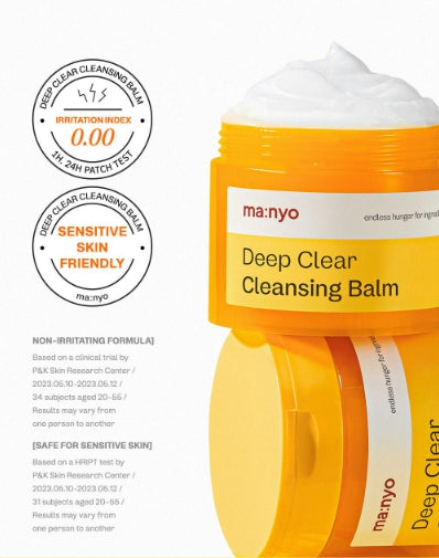 [ma:nyo Factory] Deep Clear Cleansing Balm Double Pack | 132ml