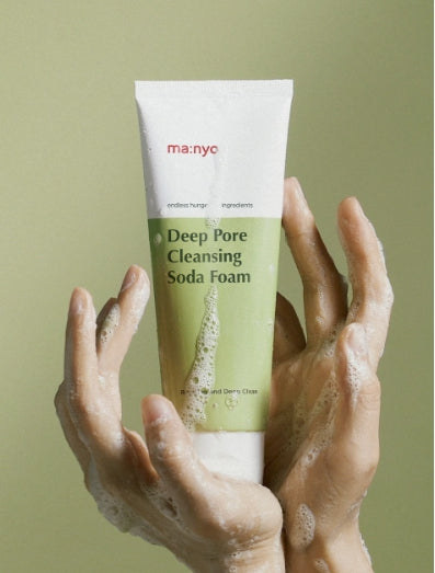 [ma:nyo Factory] Purifying Cleansing Soda Foam | Gentle & Hydrating Face Cleanser | 150ml × 2