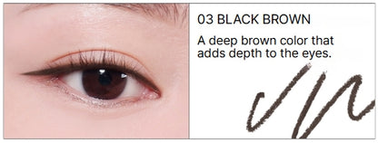 [CLIO] Sharp, So Simple Waterproof Pencil Liner Double Pack | Smudge-Proof & Easy Glide Eye Liner