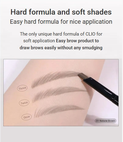 [CLIO] Kill Brow Auto Hard Brow Pencil 0.3g | Natural Definition & Easy Drawing