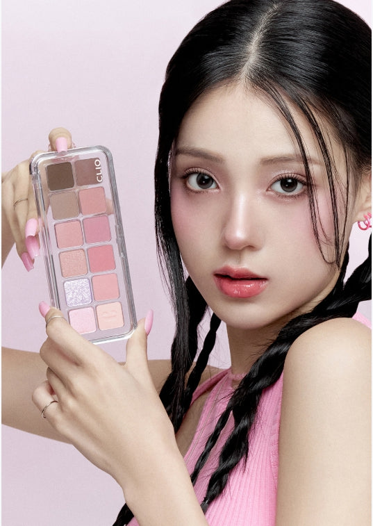[CLIO] Pro Eye Palette Air | Lightweight Daily Eyeshadow & Blush Palette | Collaboration Edition