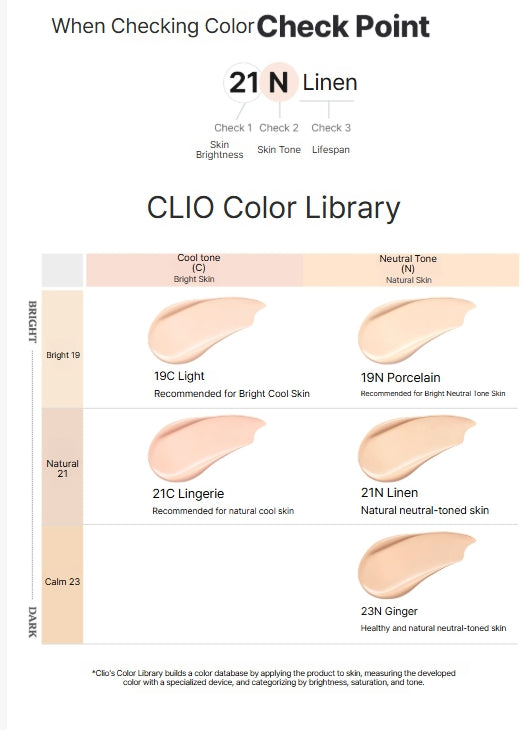 [CLIO] Kill Cover Mesh Blur Cushion 15g + Refill | Smooth Blurring Matte Finish