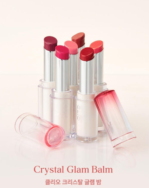 [CLIO] Crystal Glam Balm | Glossy Honey Glazed Lip Finish 3.2g