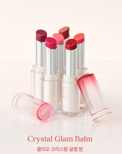 [CLIO] Crystal Glam Balm | Glossy Honey Glazed Lip Finish 3.2g