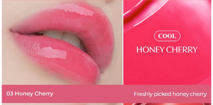 [CLIO] Crystal Glam Balm | Glossy Honey Glazed Lip Finish 3.2g