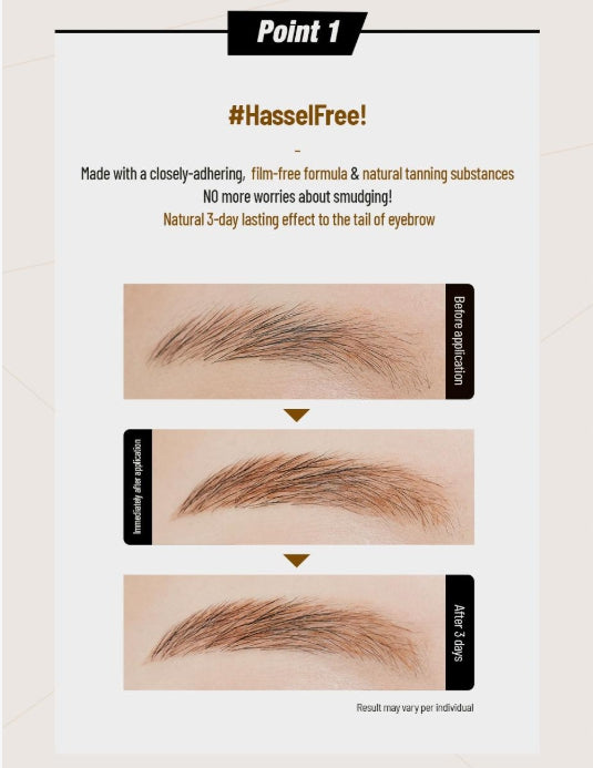 [CLIO] Kill Brow Dual Tattoo Pen Special Set – Dual-Ended Design for Natural Brow Definition | 0.3g x 2