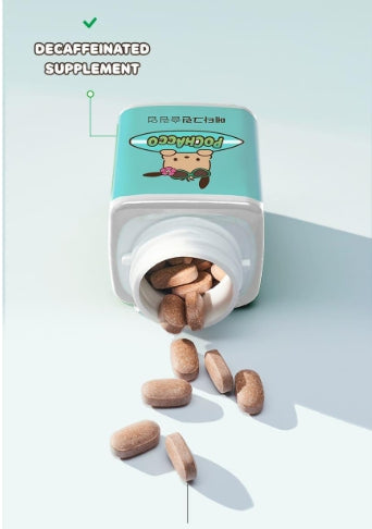 [VITALBEAUTIE] Meta Green Slim Up Tanning Pochako Edition | Daily Botanical Tablets with Refreshing Taste | 30 Tablets + Pouch