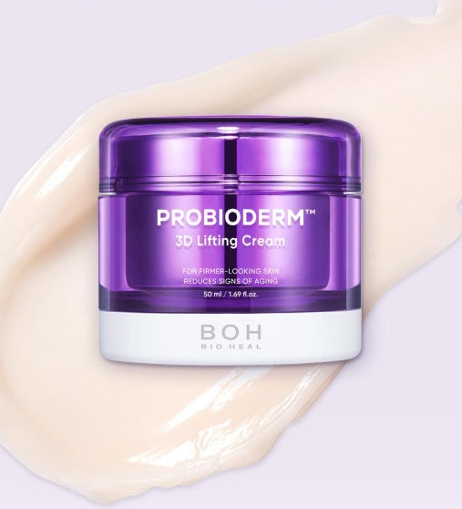 [BIOHEAL BOH] Probioderm 3D Lifting Skincare Set – Soft Hydrating 3-Step Ritual for Smooth, Supple Skin | 3-Piece Set