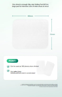 [BIOHEAL BOH] Panthecell Repair Cicasome Gelling Pads – Cooling Hydrogel Moist Care 80 Pads