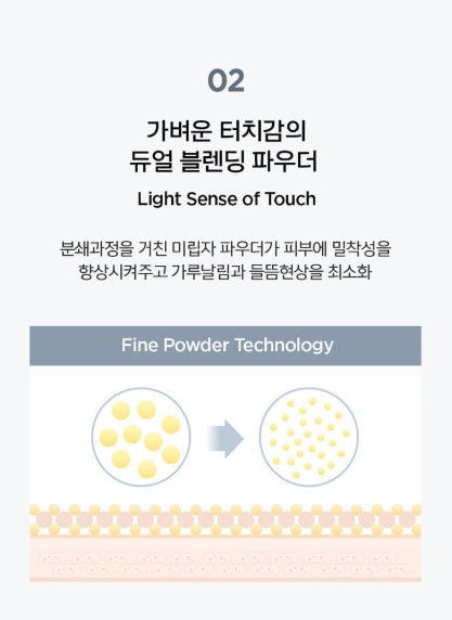 [JUNG SAEMMOOL] Pro-Lasting Finish Powder Pact Airy Soft Blur 3 Shades