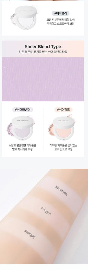 [JUNG SAEMMOOL] Pro-Lasting Finish Powder Pact Airy Soft Blur 3 Shades