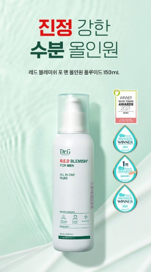 [Dr.G] Men’s All-in-One Fluid Lightweight Fresh Finish 150ml + 75ml by Olive Young