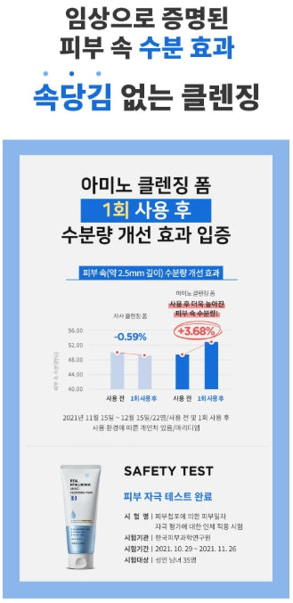 [WELLAGE]Amino Bubble Cleansing Foam Soft Refresh Finish 150 ml by Olive Young