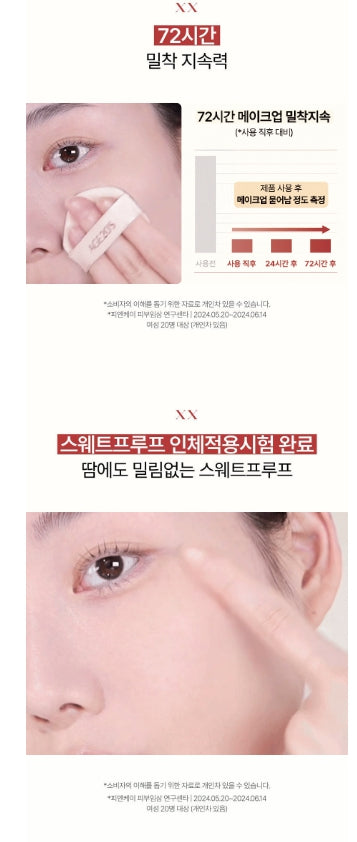 [AGE20S] Silky Fixing Foundation Pact Soft Matte Finish Duo Set (Main + Refill)