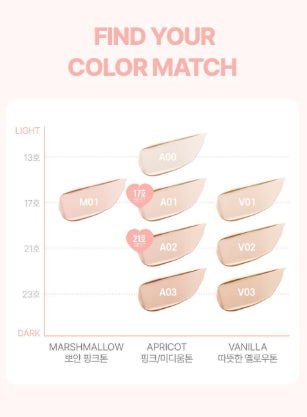 [vdl] Cover Stain Perfecting Foundation Soft Radiant Finish 30ml Set (with Pouch)