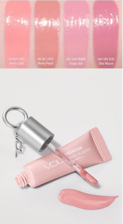 [vdl] Cheek Stain Liquid Blusher Soft Radiant Glow Finish 10.5ml