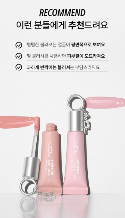 [vdl] Cheek Stain Liquid Blusher Soft Radiant Glow Finish 10.5ml