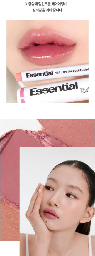 [vdl] Lip Stain Essential Over Lip Liner Soft Matte Finish 3 Colors