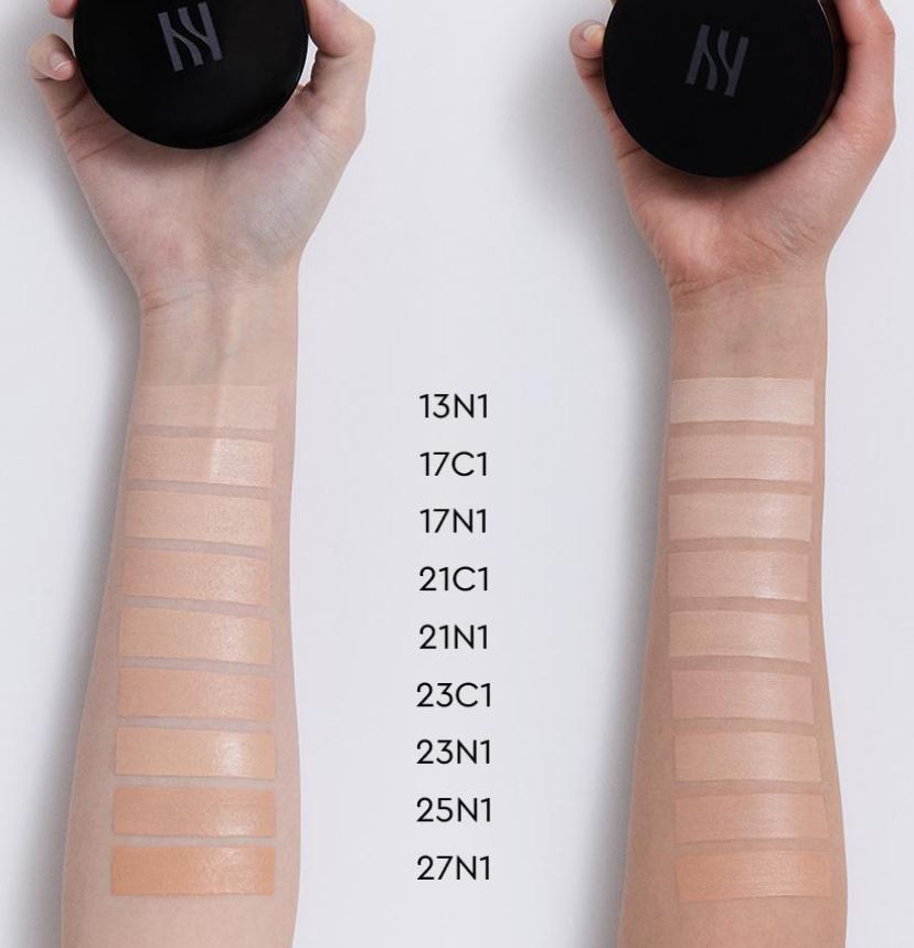 [HERA] Black Cushion Foundation Soft Satin Finish Compact 15g + Refill