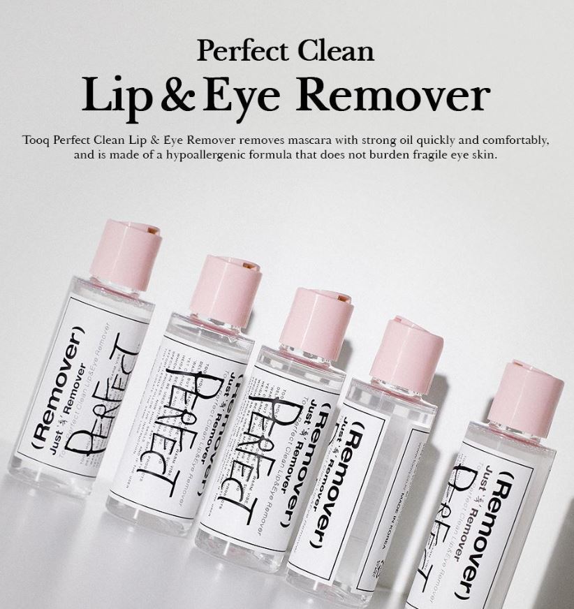 [TOOQ] Perfect Clean Lip & Eye Makeup Remover Soft Finish 100ml