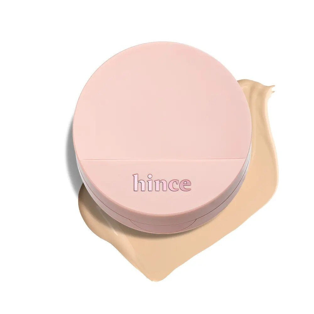 [hince] Cover Master Pink Cushion Soft Smooth Finish Set (11g + Refill + Hair Pins + Comb Keyring)