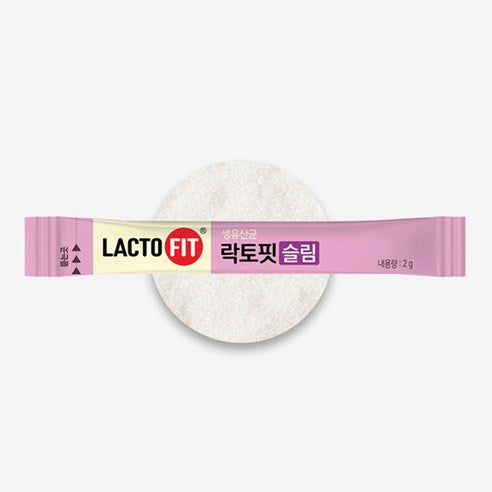 Lacto-Fit Slim Probiotics Stick Powder with Garcinia, 60 Sticks (2 g), Made in Korea