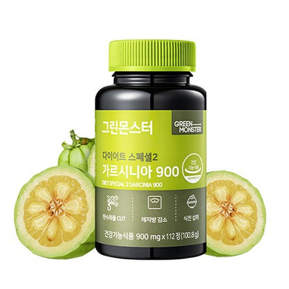 Green Monster Garcinia 900 Supplement | 112 Tablets (8-Week Supply)