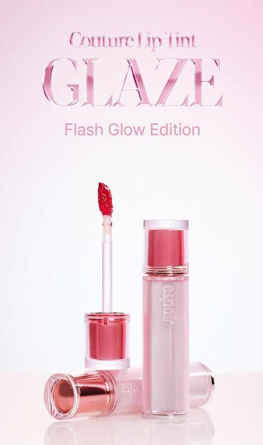 [espoir] Lip Trio Set – Couture Lip Tint Glaze + Sleek Cream Lipstick + Fitting Blur Mini (#Sour Peach)