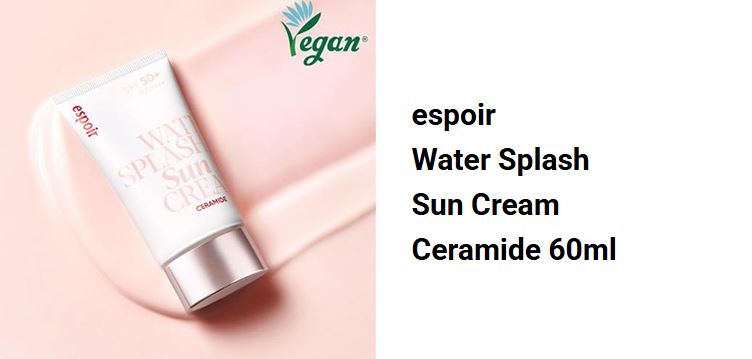 [espoir] Water Splash Sun Cream Ceramide SPF50+ PA++++ | 60mL