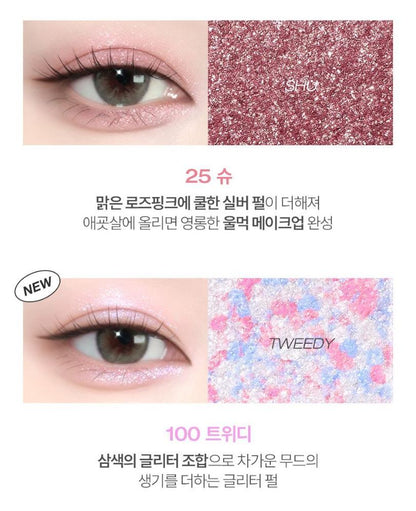 [TOOQ] One by Genuine Magnetic Eyeshadow Palette & Single Shadow Soft Matte Finish | 9 Colors
