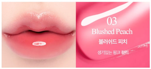 [CLIO] Crystal Glam Tint Cherry Series 3.4g | Glossy Translucent Lip Tint