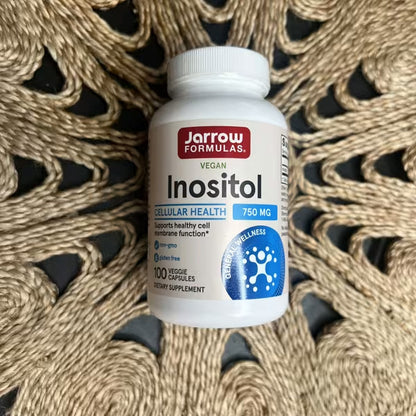 [Jarrow Formulas] Vegan Inositol 750mg | Dietary Supplement for Daily Wellness | 100 Veggie Capsules