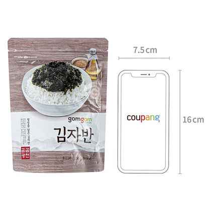 [gomgom] Korean Seasoned Seaweed Flakes Gimjaban | 50g x 6 Packs | Shipping from Korea