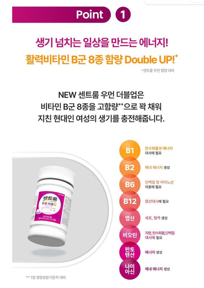 [Centrum] Women’s Daily Tablets with Smooth Compact Finish – 50 Count