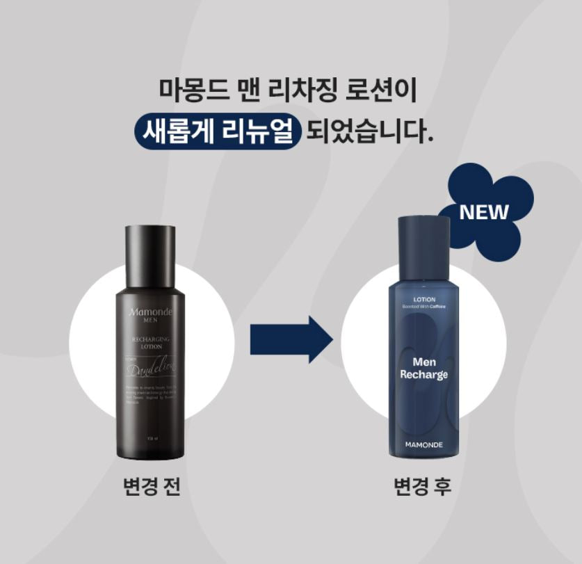 [mamonde] Men Recharging Lotion Lightweight Hydrating Finish 150 ml