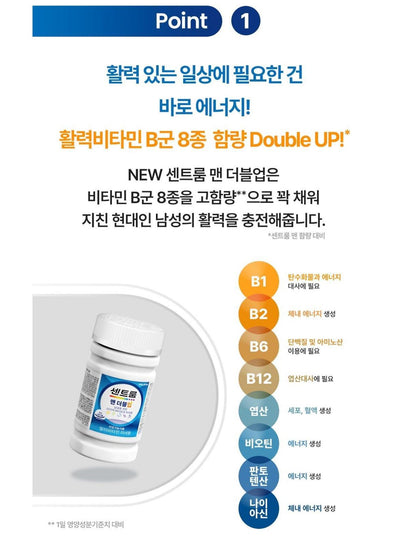 [Centrum] Men’s Daily Tablets with Smooth Compact Design – 50 Count