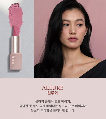 [hince] Mood Enhancer Matte Lip Tint Soft Veil Finish 4g