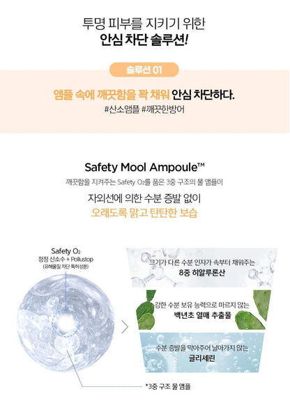 [JUNG SAEMMOOL] Masterclass Ampoule Sun Lightweight Radiant Finish SPF50+ PA++++ 50ml