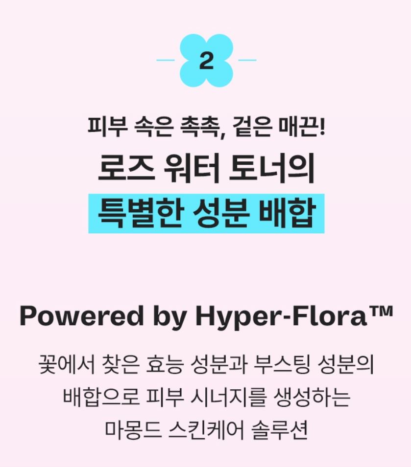 [mamonde] Flora Glow Rose Water Toner Radiant Hydrating Finish 300ml