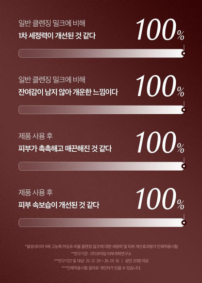 [Blanc Nature] Heartleaf Bubble Cleansing Milk Soft Fresh Finish 150ml