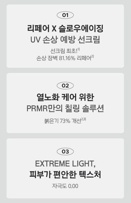 [primera] Repairing Cera-Capsule UV Protector SPF50+ PA++++ Lightweight Glow Finish 40ml