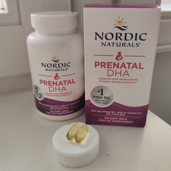 [Nordic Naturals] Prenatal DHA – Omega-3 Supplement with Vitamin D3 | 60 / 90 / 180 Softgels