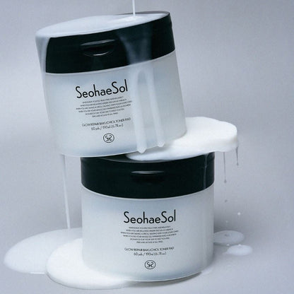 [SeohaeSol] Glow Repair Bakuchiol Toner Pad Hydrating Radiance Care 60 Pads / 190ml
