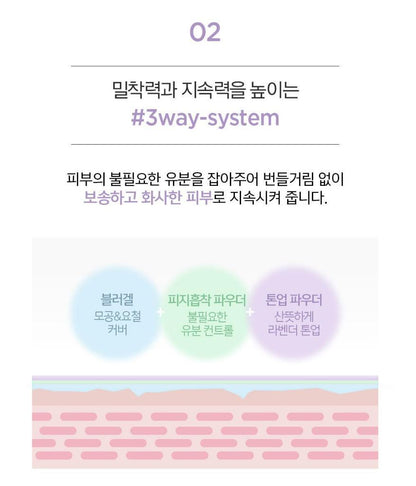 [JUNG SAEMMOOL] Pro-Lasting Prep Primer Soft Matte Lavender Tone | 30 ml