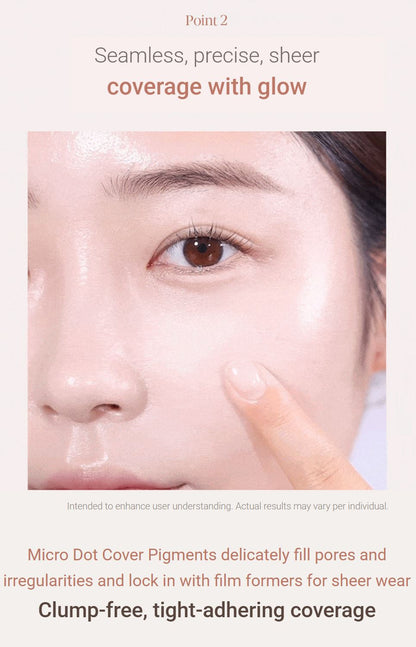 [espoir] Be Glow Stick Foundation – Vegan Radiant Finish Stick Base 11g