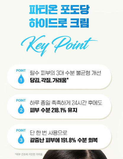 [FATION] Glucose Hydro Cream Set with Soft Moisture Finish (60ml + 10ml)