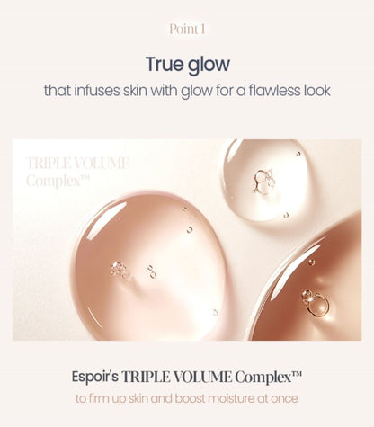 [espoir] Be Glow Foundation – Vegan Formula with Natural Radiant Look | 30g, 10 Shades