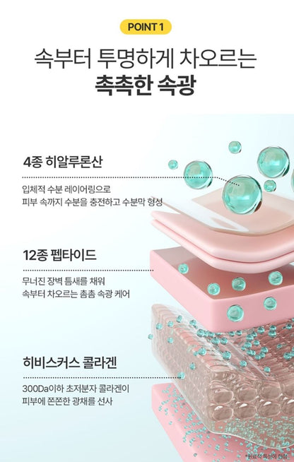 [ongredients] Hydrating Barrier Glow Care Set Soft Radiant Finish 3-Piece Set