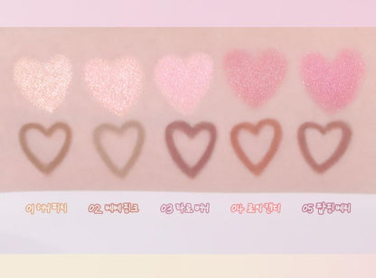 [2aN] Color Play Dual Liner Soft Matte & Pearl Finish Eye Liner 5 Colors